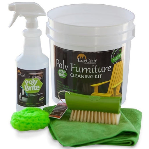 LuxCraft LuxCraft Poly Brite Cleaning Kit With Cup Holder Accessories PBCK