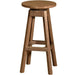 LuxCraft LuxCraft Recycled Plastic Bar Stool With Cup Holder Antique Mahogany Stool PBSAM