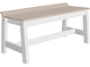 LuxCraft LuxCraft Recycled Plastic Cafe Dining Bench Dining Bench