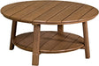 LuxCraft LuxCraft Recycled Plastic Deluxe Conversation Table Antique Mahogany Accessories PDCTAM