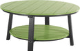 LuxCraft LuxCraft Recycled Plastic Deluxe Conversation Table With Cup Holder Conversation Table
