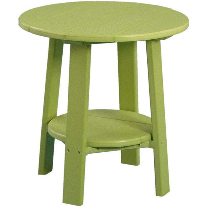 LuxCraft LuxCraft Recycled Plastic Deluxe End Table Lime Green End Table PDETLG