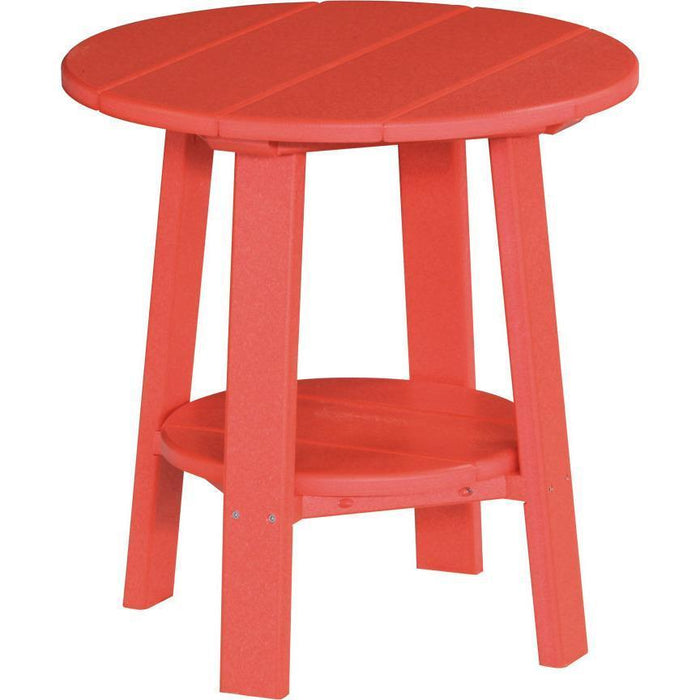 LuxCraft LuxCraft Recycled Plastic Deluxe End Table Red End Table PDETR