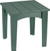 LuxCraft LuxCraft Recycled Plastic Island End Table Green Accessories IETG