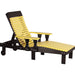 LuxCraft LuxCraft Recycled Plastic Lounge Chair With Cup Holder Adirondack Deck Chair