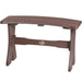 LuxCraft LuxCraft Recycled Plastic Table Bench Chestnut Brown / 28" Bench P28TBCBR