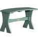 LuxCraft LuxCraft Recycled Plastic Table Bench Green / 28" Bench P28TBG