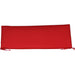 LuxCraft LuxCraft Sunbrella 4 ft. Glider/Swing Cushion Sunbrella Canvas Logo Red Cushion 4SCLR5477