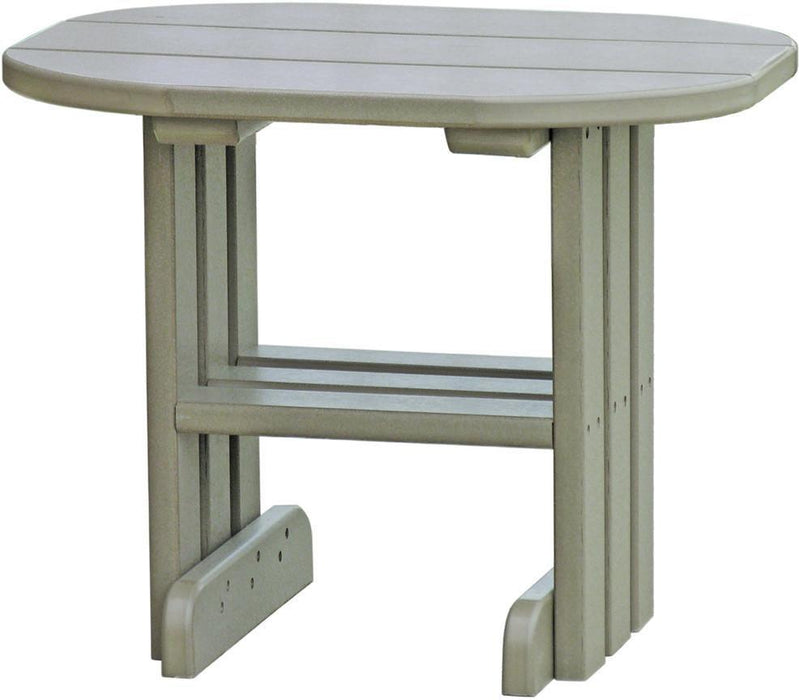 LuxCraft LuxCraft Weatherwood Recycled Plastic End Table Weatherwood Accessories PETWW