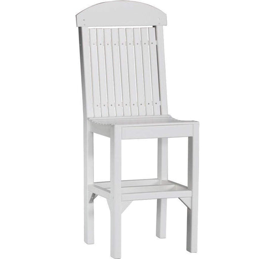 LuxCraft LuxCraft White Recycled Plastic Regular Chair White / Bar Chair Chair PRCBW