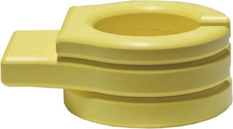 LuxCraft LuxCraft Yellow Cup Holder (Stationary) With Cup Holder Yellow Cupholder PSCWYE