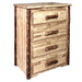 Montana Woodworks Glacier Country 4 Drawer Chest of Drawers Stained & Lacquered Dressers, Chests MWGC4D 661890410166