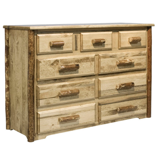 Montana Woodworks Glacier Country 9 Drawer Dresser Stained & Lacquered Dressers, Chests MWGC9D 661890410401