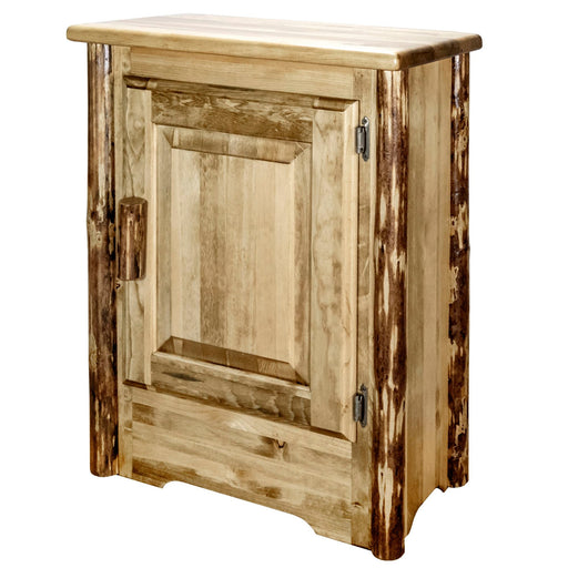 Montana Woodworks Glacier Country Accent Cabinet Right Hinged Stained & Lacquered Living Area, Entry, Study, Home Office MWGCACCCABRH 661890460475