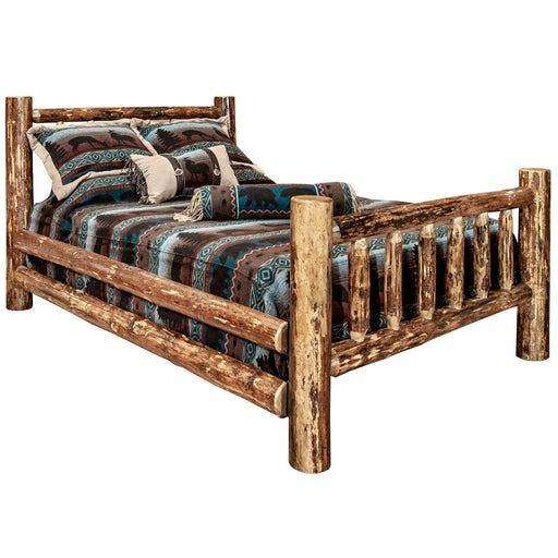 Montana Woodworks Glacier Country Bed Stained & Lacquered / Twin Beds MWGCTB 661890406886