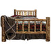 Montana Woodworks Glacier Country Bed w/ Laser Engraved Design Moose / California King Beds MWGCCAKBLZMOOSE 661890431970