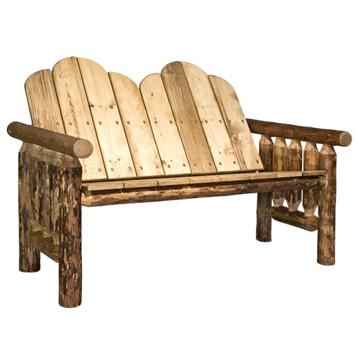 Montana Woodworks Glacier Country Deck Bench Exterior Stain Finish Exterior Stain Outdoor MWGCDB 661890409320