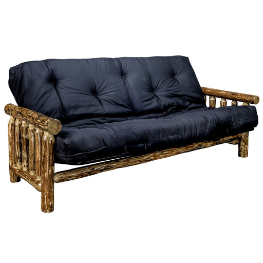 Montana Woodworks Glacier Country Futon Frame w/ Mattress Stained & Lacquered Beds MWGCFMR 661890455204