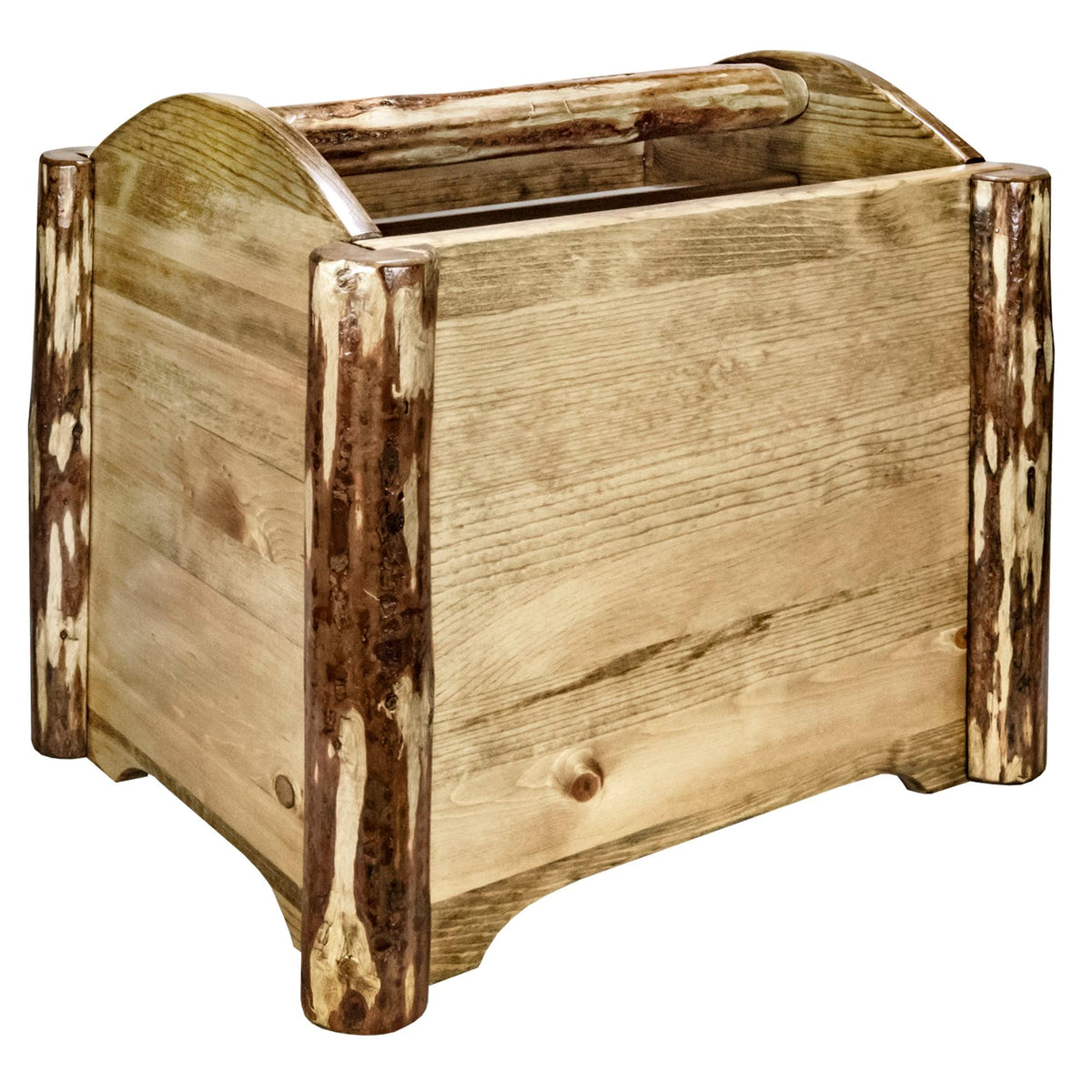 Glacier Country Magazine Rack | Montana Woodworks | MWGCMAG | Living ...