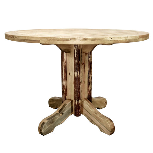 Montana Woodworks Glacier Country Patio Table Exterior Stain Finish Exterior Stain Outdoor MWGCEPTR 661890456522