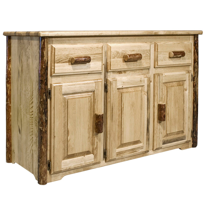 Montana Woodworks Glacier Country Sideboard Stained & Lacquered Dining, Kitchen MWGCSB 661890413105