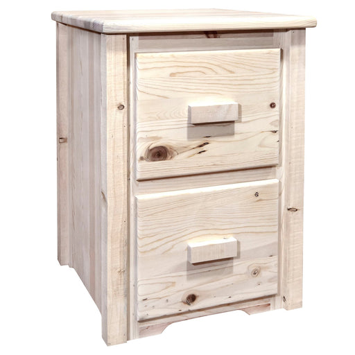 Montana Woodworks Homestead 2 Drawer File Cabinet Ready to Finish Office, Home Office MWHCFC2 661890410531