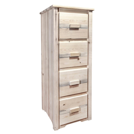 Montana Woodworks Homestead 4 Drawer File Cabinet Ready to Finish Office, Home Office MWHCFC 661890410593