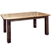 Montana Woodworks Homestead 4 Post Dining Table Stained & Lacquered Dining, Kitchen MWHCDT4PSL 661890409894