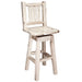Montana Woodworks Homestead Barstool Back & Swivel Ready to Finish Dining, Kitchen, Game Room, Bar MWHCBSWSNR 661890415178