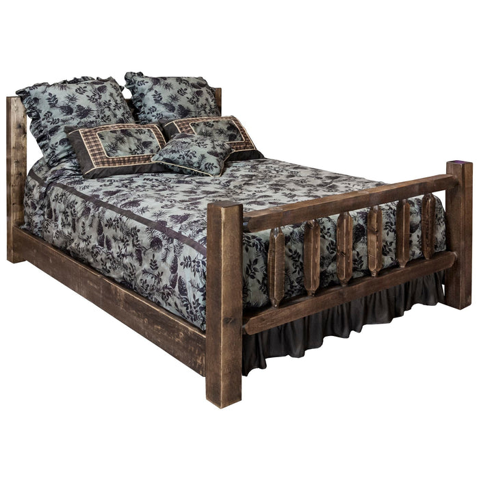 Montana Woodworks Homestead Bed Stained & Lacquered / Twin Beds MWHCTBSL 661890406916