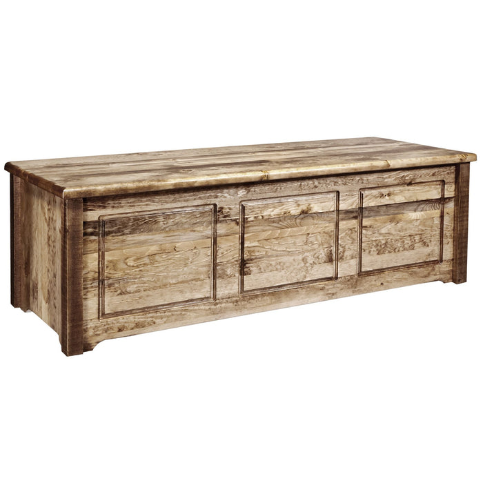 Montana Woodworks Homestead Blanket Chest Stained & Lacquered Dressers, Chests MWHCSBCSL 661890407593
