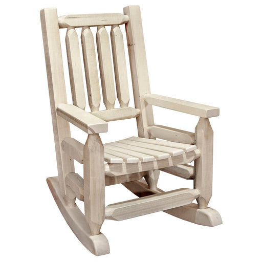 Montana Woodworks Homestead Child's Rocker Ready to Finish Children's MWHCKRS 661890408675