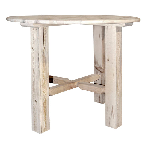 Montana Woodworks Homestead Counter Height Bistro Table Ready to Finish Dining, Kitchen, Game Room, Bar MWHCBT36 661890424118