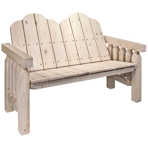 Montana Woodworks Homestead Deck Bench Ready to Finish Outdoor MWHCDB 661890409337