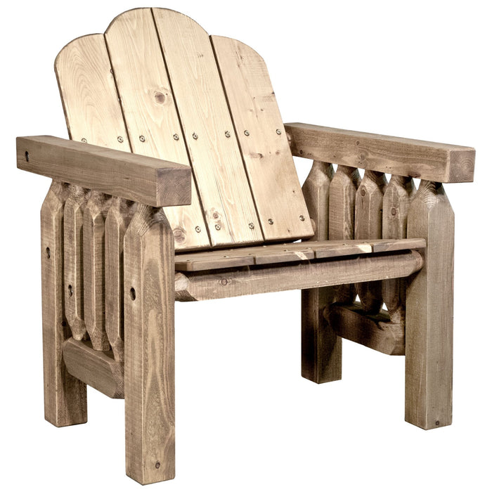 Montana Woodworks Homestead Deck Chair Exterior Stain Outdoor MWHCDCSL 661890409412