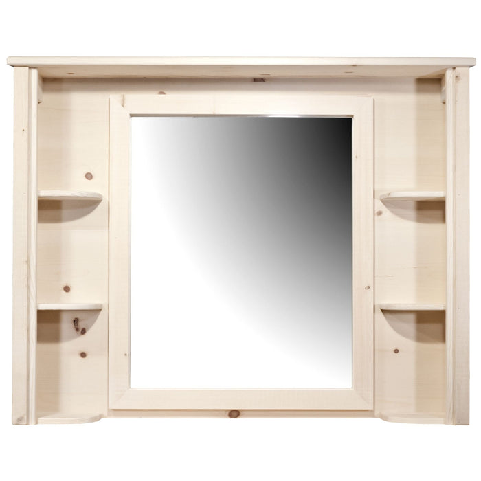 Montana Woodworks Homestead Deluxe Dresser Mirror Ready to Finish Dressers, Chests MWHCDDM 661890409450