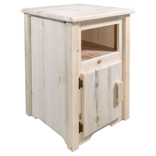 Montana Woodworks Homestead End Table w/ Door, Left Hinged Ready to Finish End Tables MWHCETSTDOL 661890424590