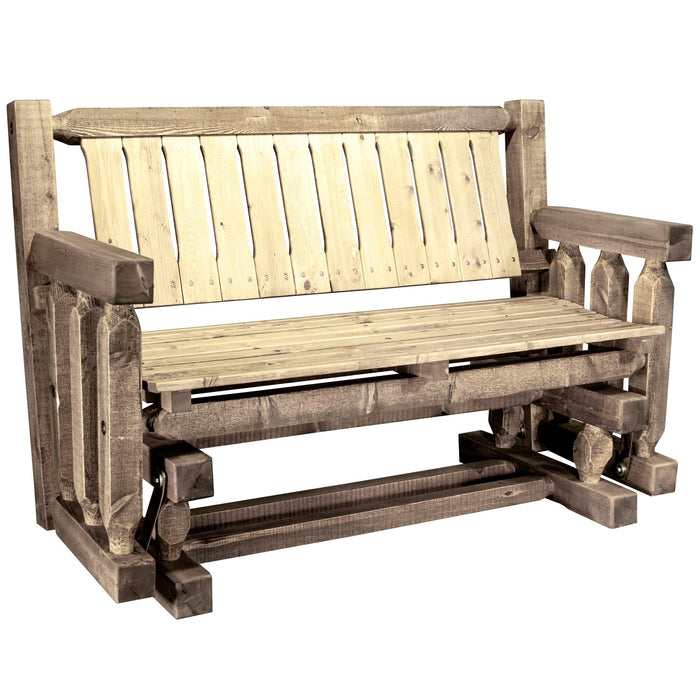 Montana Woodworks Homestead Glider Exterior Stain Outdoor MWHCLGNRSL 661890415130