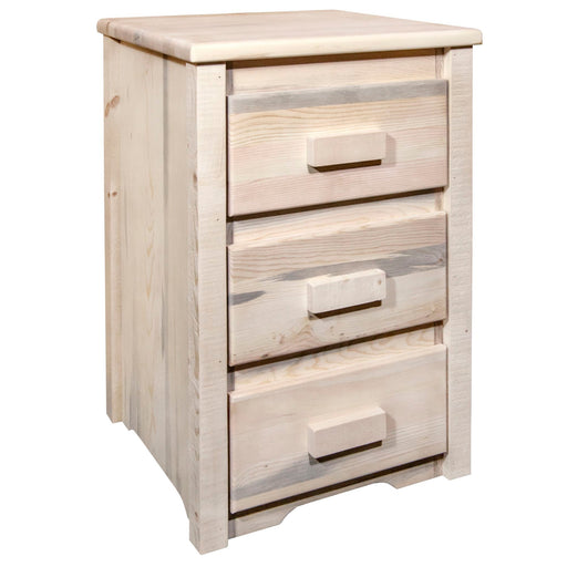 Montana Woodworks Homestead Nightstand with 3 Drawers Ready to Finish Nightstands MWHCN3D 661890416458