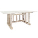 Montana Woodworks Homestead Trestle Based Dining Table Ready to Finish Dining, Kitchen MWHCDT 661890410050