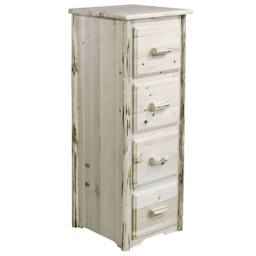 Montana Woodworks Montana 4 Drawer File Cabinet Ready to Finish Office, Home Office MWFC 661890410562