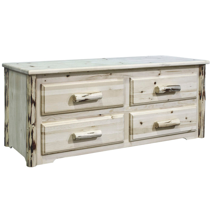 Montana Woodworks Montana 4 Drawer Sitting Chest Ready to Finish Dressers, Chests MWSC 661890413266