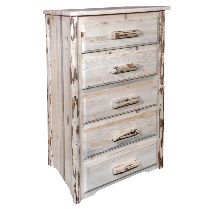 Montana Woodworks Montana 5 Drawer Chest of Drawers Ready to Finish Dressers, Chests MW5D 661890410265