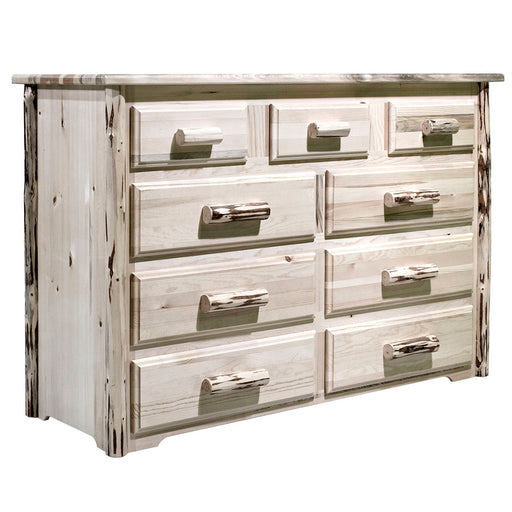 Montana Woodworks Montana 9 Drawer Dresser Ready to Finish Dressers, Chests MW9D 661890410388