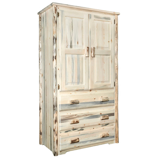 Montana Woodworks Montana Armoire/Wardrobe Ready to Finish Dressers, Chests MWARN 661890421445