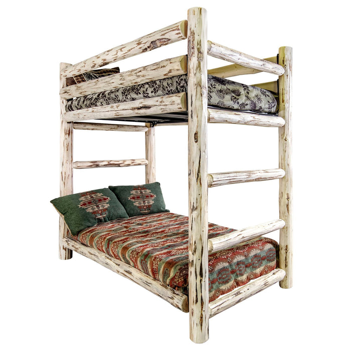 Montana Woodworks Montana Bunk Bed Ready to Finish / Twin over Twin Beds MWBBN 661890420189