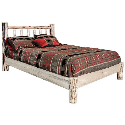 Montana Woodworks Montana California King Platform Bed Ready to Finish Beds MWPBCAK 661890420844