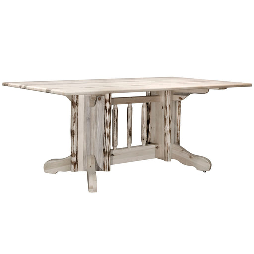 Montana Woodworks Montana Double Pedestal Dining Table Ready to Finish Dining, Kitchen MWDPTN 661890409788