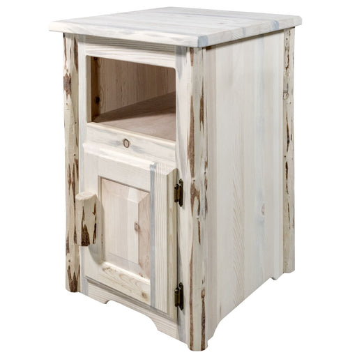 Montana Woodworks Montana End Table w/ Door, Right Hinged Ready to Finish End Tables MWETSTDOR 661890424507