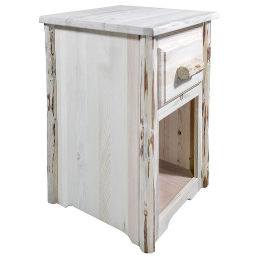 Montana Woodworks Montana End Table w/ Drawer Ready to Finish End Tables MWETSTDR 661890424446